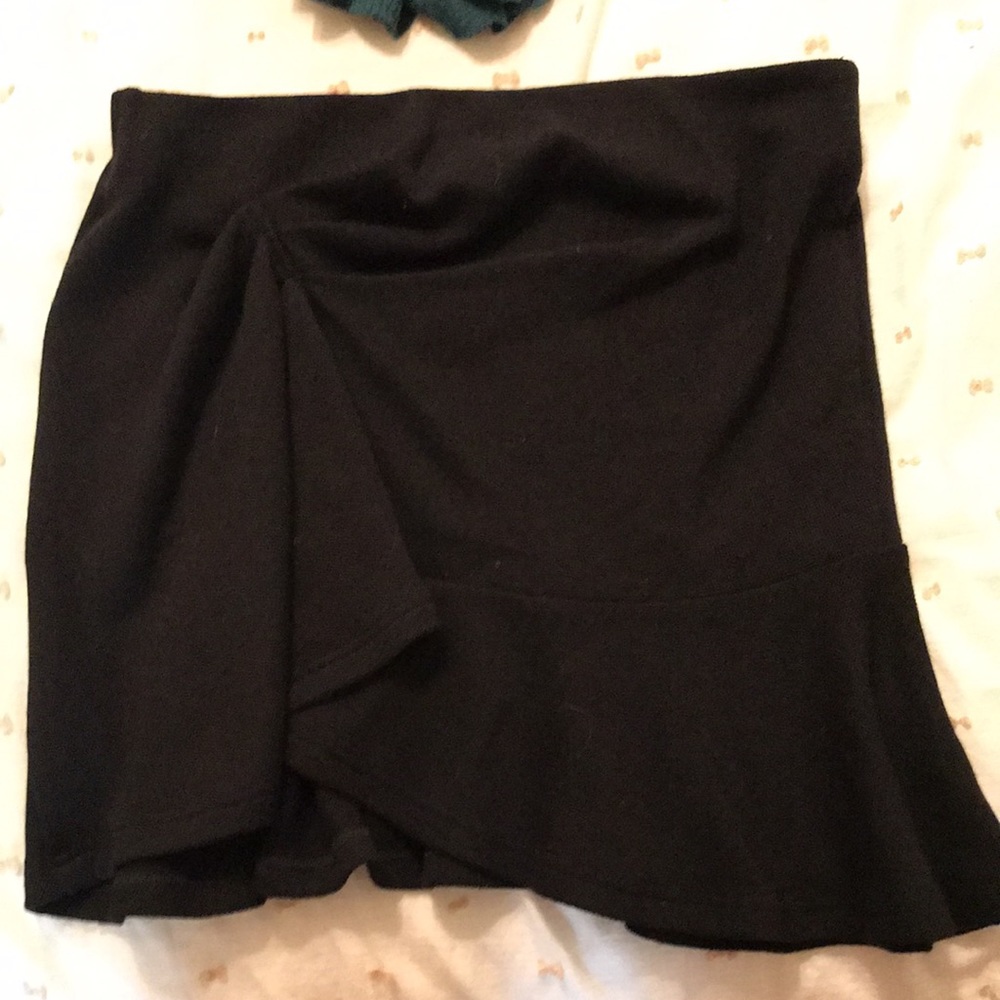 Little Black Mini Skirt